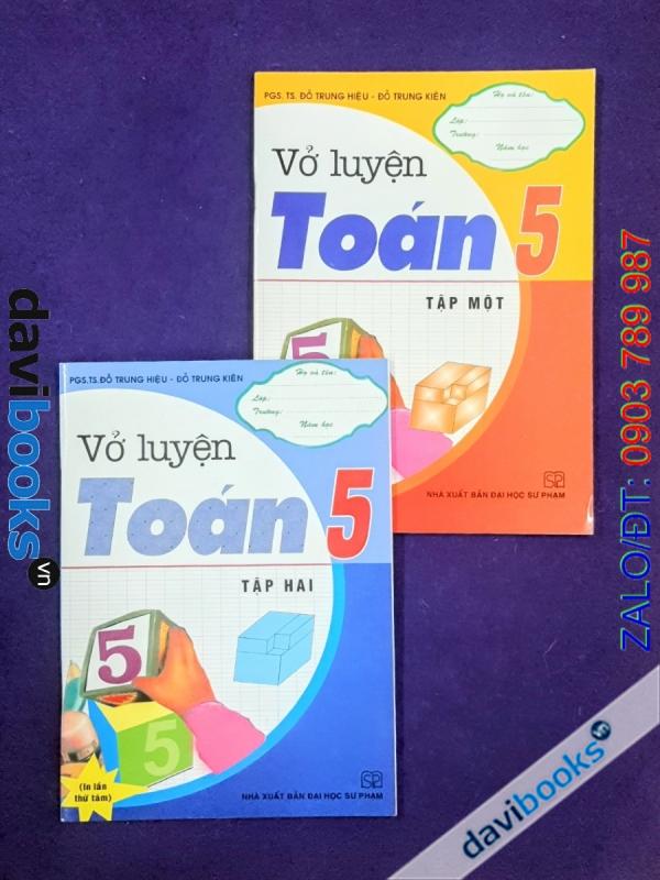 Combo 2T Vở Luyện Toán 5 (Bộ SGK Hiện Hành)