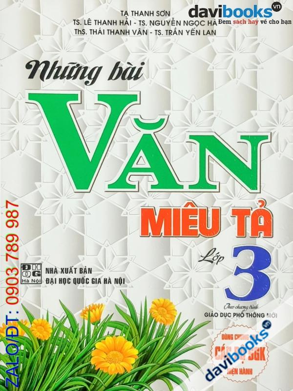 Những Bài Văn Miêu Tả Lớp 3 (Bộ SGK Hiện Hành)
