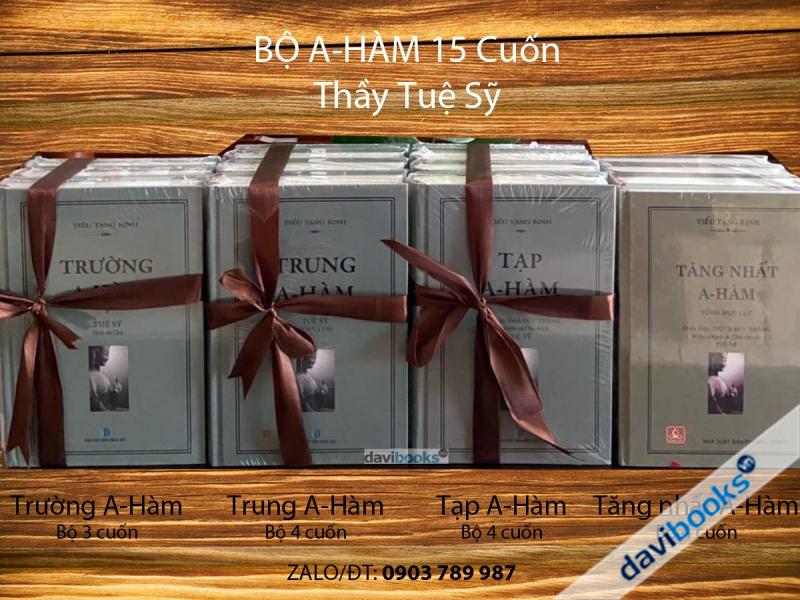 Bộ Sách A-HÀM – Thầy Tuệ Sỹ (Bộ 15 Cuốn)