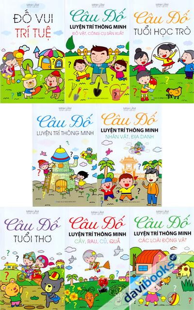 Combo Bộ Sách Câu Đố (8 Quyển)