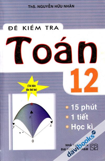 Đề Kiểm Tra Toán 12