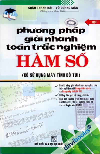 Phương Pháp Giải Nhanh Toán Trắc Nghiệm Hàm Số