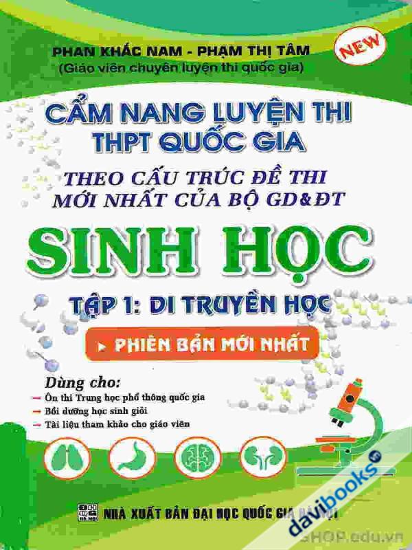 Cẩm Nang Luyện Thi Đại Học Sinh Học Tập 1 Di Truyền Học