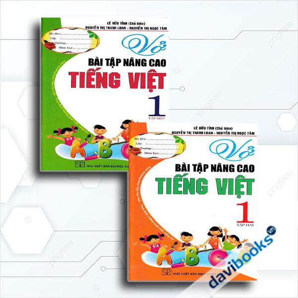 Combo Vở Bài Tập Nâng Cao Tiếng Việt 1 (Theo Chương Trình Tiểu Học Mới Định Hướng Phát Triển Năng Lực, Bộ 2 Cuốn)