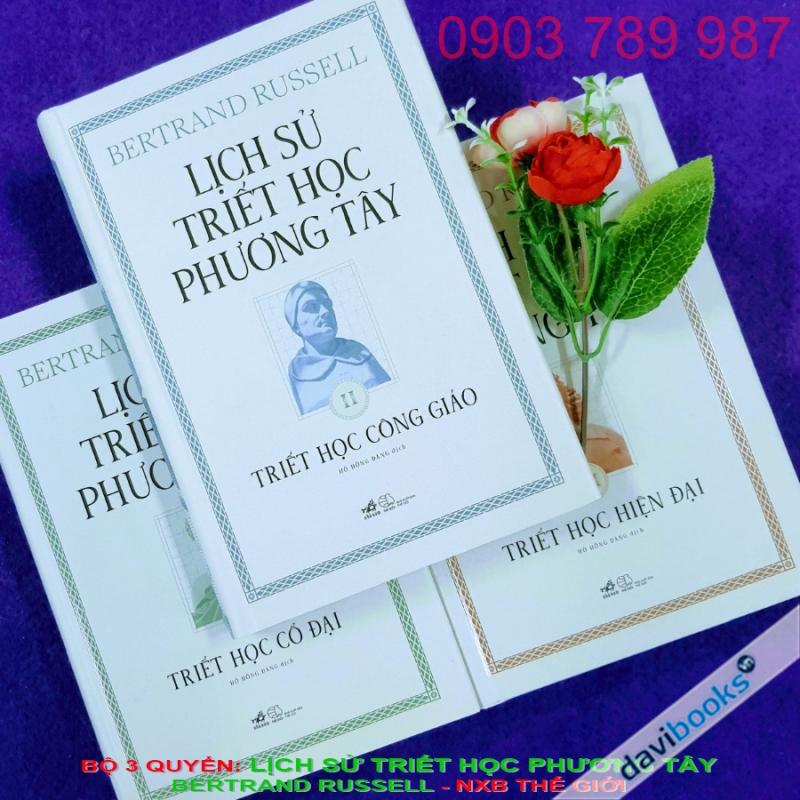 Combo 3Q: Lịch Sử Triết Học Phương Tây - Bertrand Russell