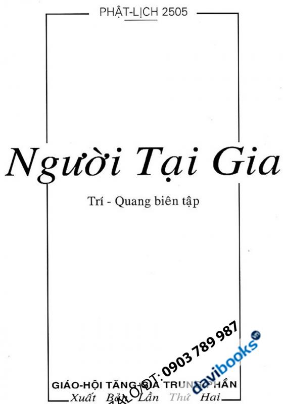 Người Tại Gia – HT Trí Quang