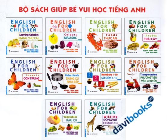 Bé Học Tiếng Anh Qua Hình Ảnh Trọn Bộ 15 Tập