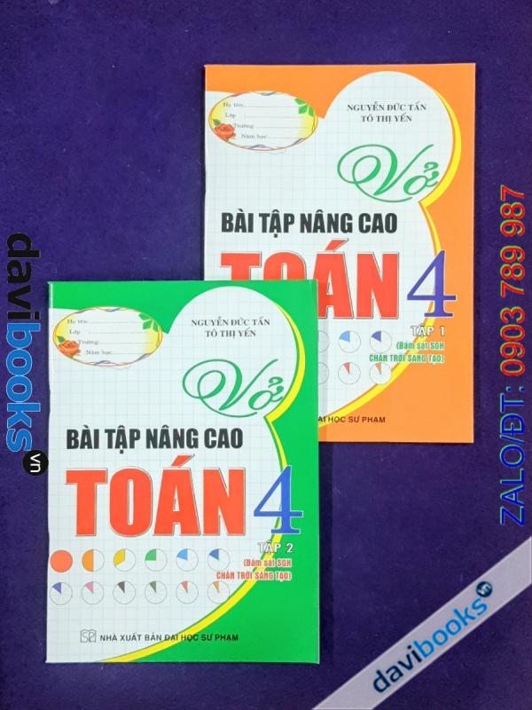 Combo 2T Vở Bài Tập Nâng Cao Toán 4 (Bộ SGK Chân Trời ST)