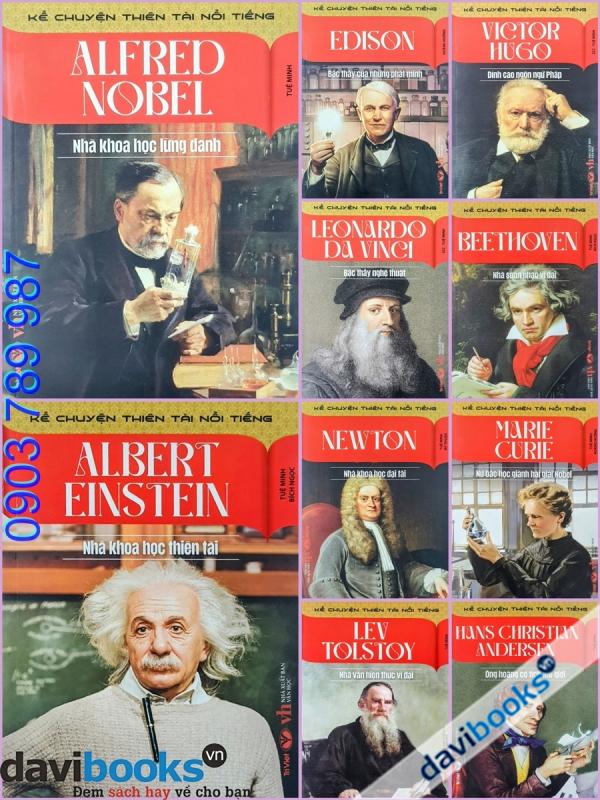 Combo 10 Quyển: Kể Chuyện Thiên Tài Nổi Tiếng