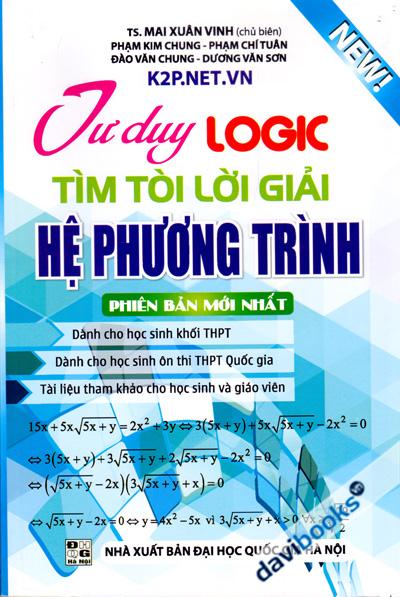 Tư Duy Logic Tim Tòi Lời Giải Hệ Phương Trình
