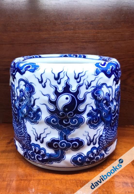 (ad4571.F18) Bát Hương Ngũ Long
