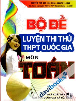 Bộ Đề Luyện Thi Thử THPT Quốc Gia Môn Toán