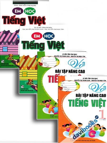 Combo Sách Tham Khảo Môn Tiếng Việt Lớp 1 (Theo Chương Trình Tiểu Học Mới Định Hướng Phát Triển Năng Lực,Bộ 4 Cuốn)