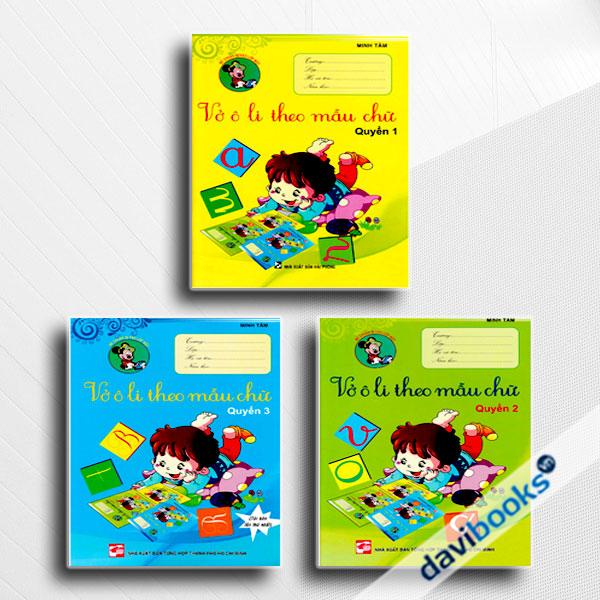 Combo Vở Ô Li Theo Mẫu Chữ (Bộ 3 Cuốn)