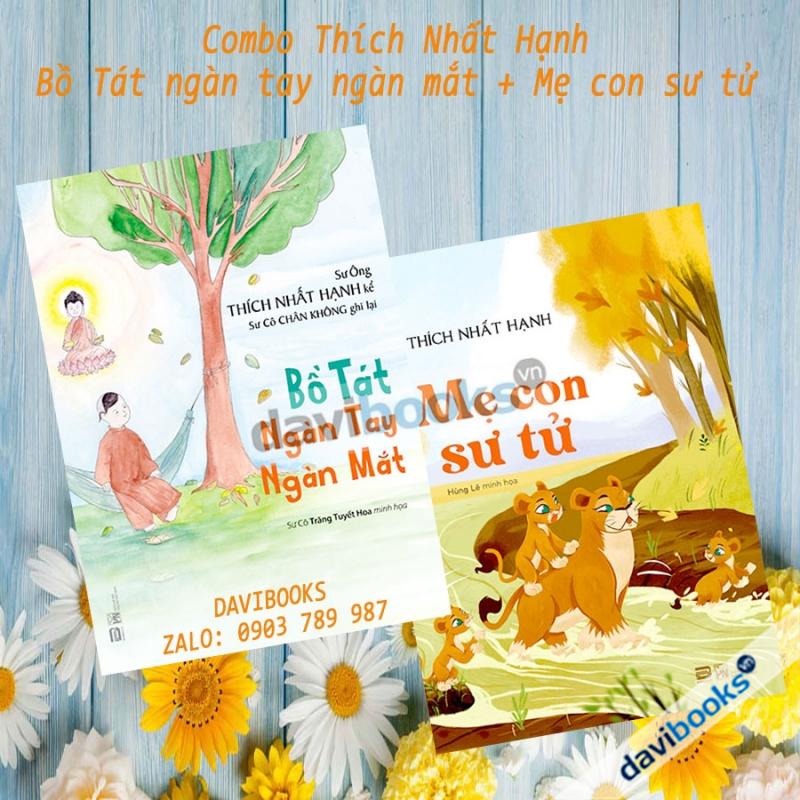 Combo Bồ Tát Ngàn Tay Ngàn Mắt + Mẹ Con Sư Tử - Thích Nhất Hạnh