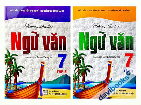 Combo Hướng Dẫn Học Ngữ Văn Lớp 7 (Dùng Kèm SGK Chân Trời Sáng Tạo, Bộ 2 Cuốn)