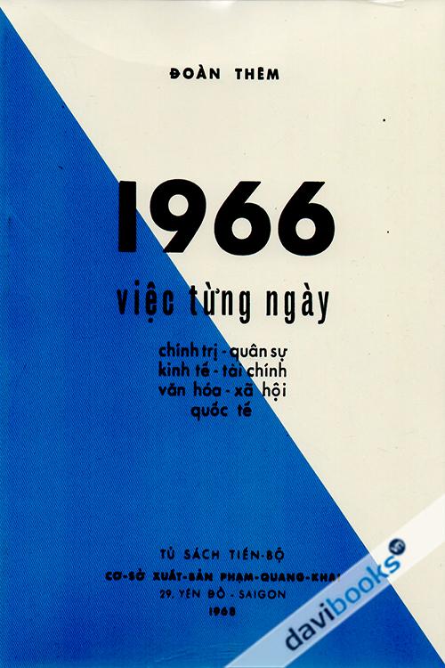 1966 Việc Từng Ngày - Đoàn Thêm