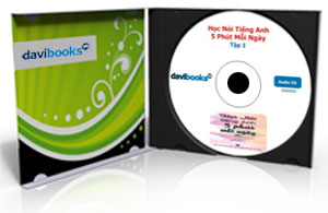 Học Nói Tiếng Anh 5 Phút Mỗi Ngày (Tập 1) (01 CD)