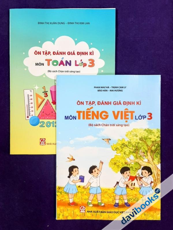 Combo 2Q Ôn Tập Đánh Giá Định Kỳ Lớp 3 (Bộ SGK Chân Trời ST)