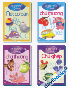 Bé Tập Viết Tô Màu (Trọn Bộ 4 Tập)