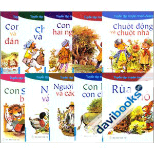 Tuyển Tập Truyện Tranh Aesop Trọn Bộ 10 Quyển
