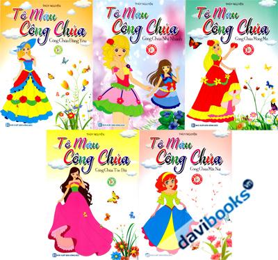 Tô Màu Công Chúa (5 Quyển)