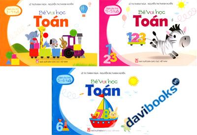 Bé Vui Học Toán (3 Cuốn)