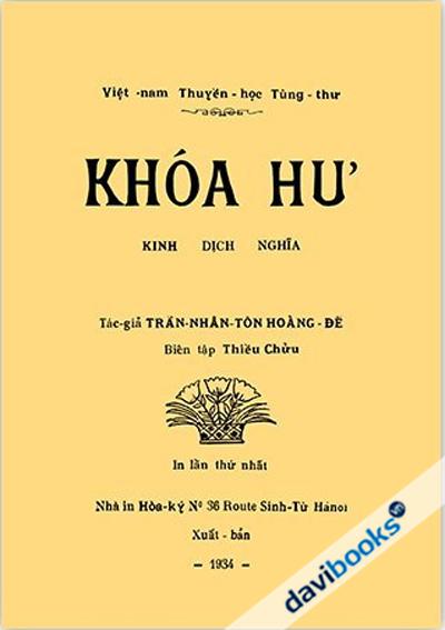 Khóa Hư Kinh Dịch Nghĩa