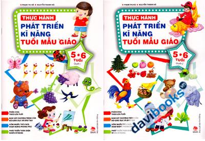 Combo Thực Hành Phát Triển Kĩ Năng Tuổi Mẫu Giáo 5 - 6 Tuổi