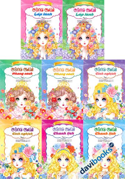 Tô Màu Công Chúa (Bộ 8 Quyển)