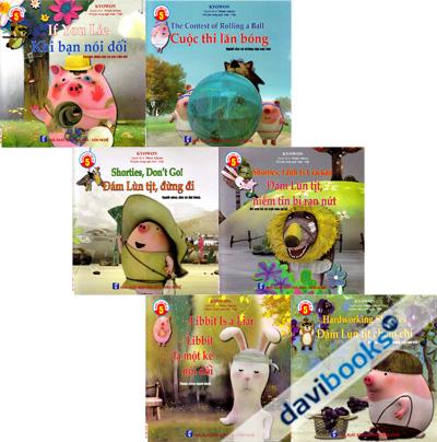 Truyện Song Ngữ Anh Việt Dành Cho Trẻ Từ 5+ (6 Cuốn - Cuốn 19 Đến Cuốn 24)