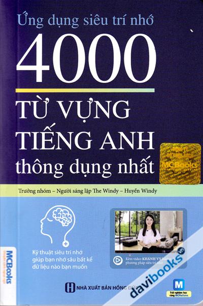 4000 Từ Vựng Tiếng Anh Thông Dụng Nhất