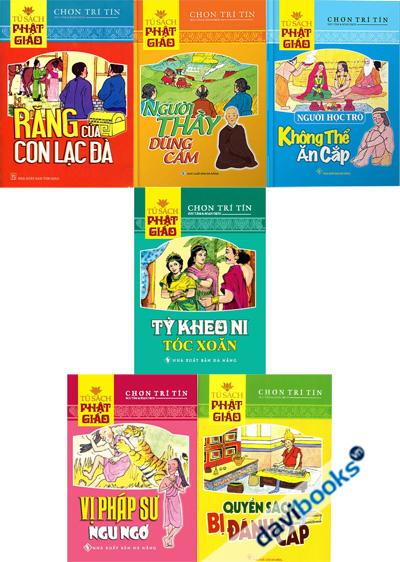 Truyện Tranh Tủ Sách Phật Giáo (6 Quyển)