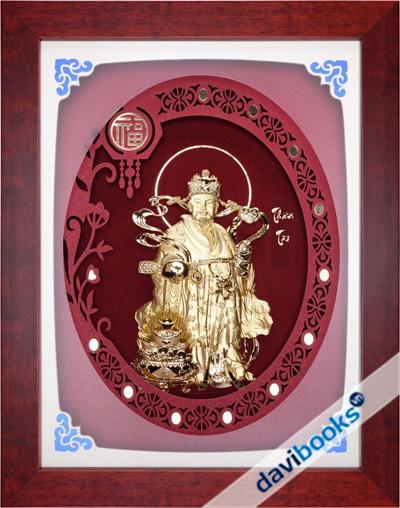 (ad3854. FSCJG2734-25) Thần Tài Dát Vàng