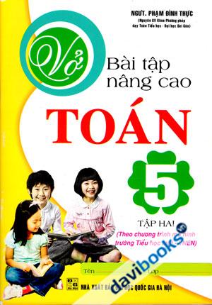 Vở Bài Tập Nâng Cao Toán 5 Tập 2 Theo Chương Trình Mô Hình Trường Tiểu Học Mới VNEN