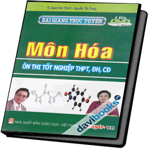 Bài Giảng Trực Tuyến Ôn Thi Tốt Nghiệp THPT - ĐH - CĐ Môn Hóa (4 DVD - Dùng Cho Đầu DVD và Máy Vi Tính)