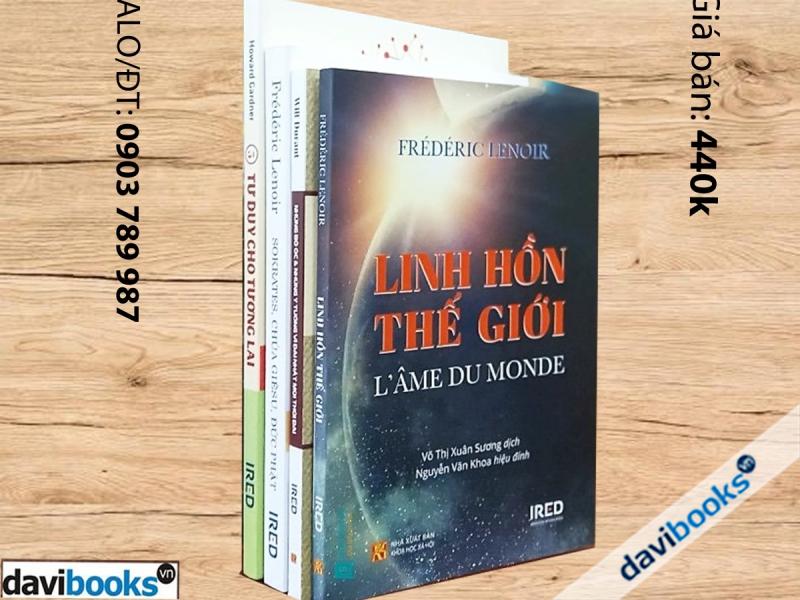 Linh Hồn Thế Giới + 5 Tư Duy Cho Tương Lai + Sokrates, Chúa Giêsu, Đức Phật + Những Bộ Óc Và Những Ý Tưởng Vĩ Đại (4 Quyển)