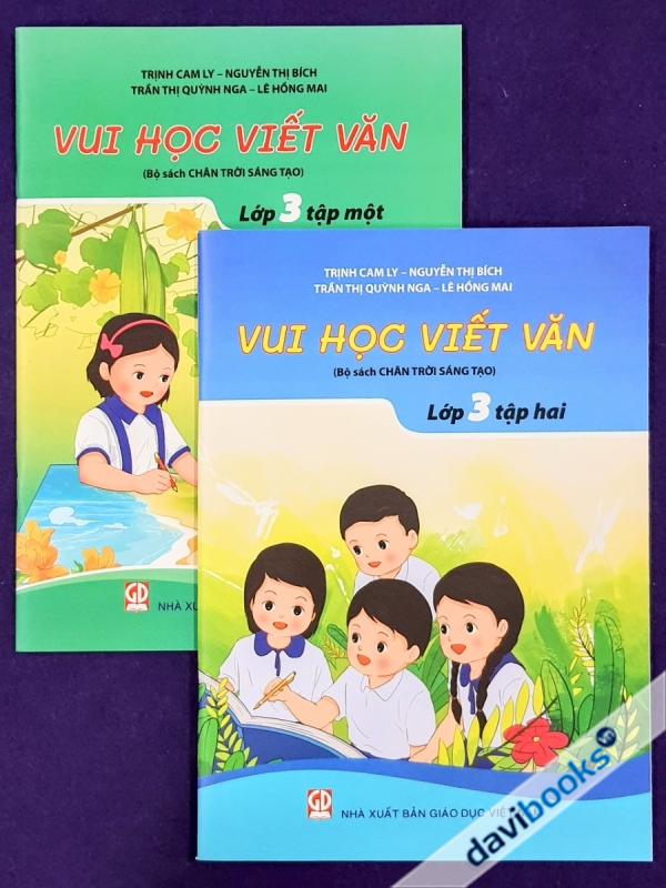 Combo 2T Vui Học Viết Văn Lớp 3 (Bộ SGK Chân Trời ST)