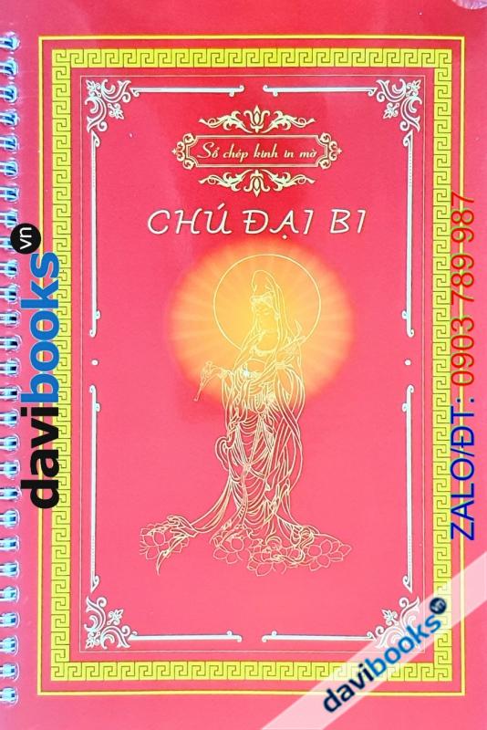 Tập Chép Kinh In Mờ - Chú Đại Bi
