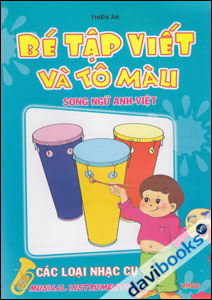 Bé Tập Viết Và Tô Màu Các Loại Nhac Cụ