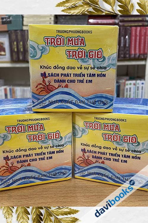 Trời Mưa Trời Gió – Khúc Đồng Dao Về Sự Sẻ Chia (Bìa Cứng, Sách Pop-up Dựng Hình)