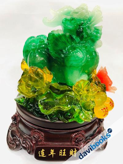 (ad6419) Kỳ Hưu Phong Thủy Hồ Lô Xoay