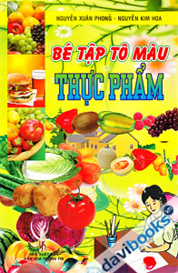 Bé Tập Tô Màu Thực Phẩm