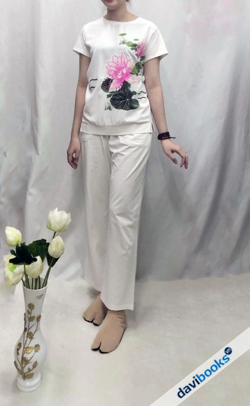 (ad10292) Đồ Bộ Mẫu Hoa Sen