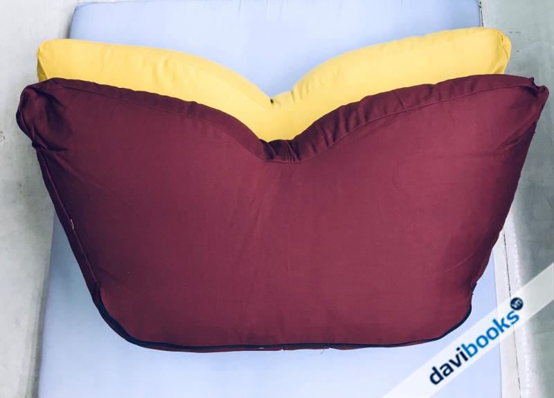 (ad4797) Gối Vỏ Đậu Chữ V 30*60