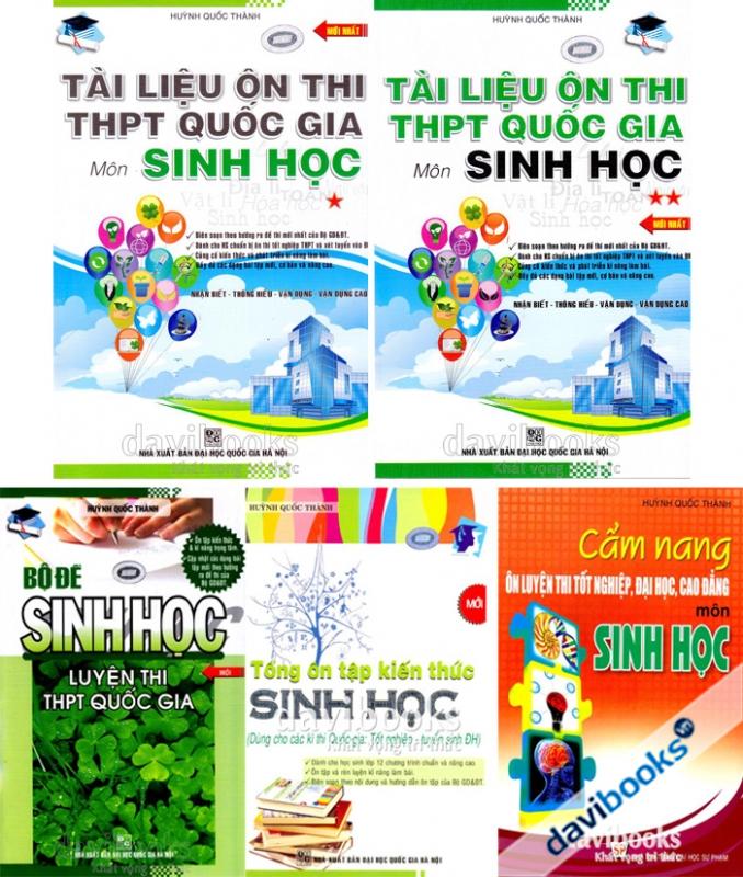 ÔN, GIẢI BỘ ĐỀ SINH HỌC Luyện Thi THPT Quốc Gia Mới