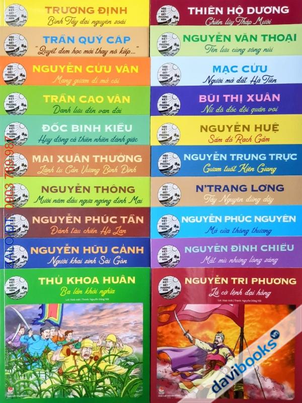 Combo 20Q Truyện Tranh: Hào Kiệt Đất Phương Nam - NXB Kim Đồng