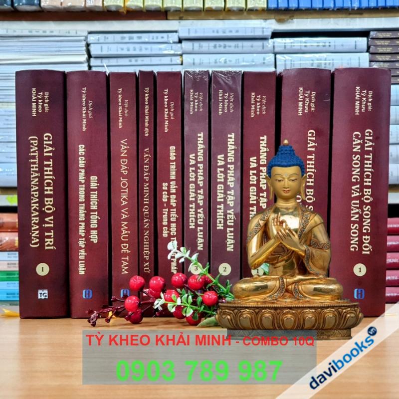 [Theravada] Combo Sách Của TK. Khải Minh - 10 Quyển