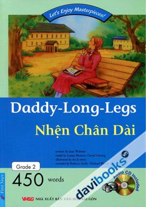 Tủ Sách Happy Reader: Nhện Chân Dài + 1 CD