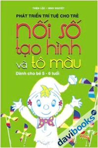 Nối số tạo hình và tô màu (5-6 tuổi)